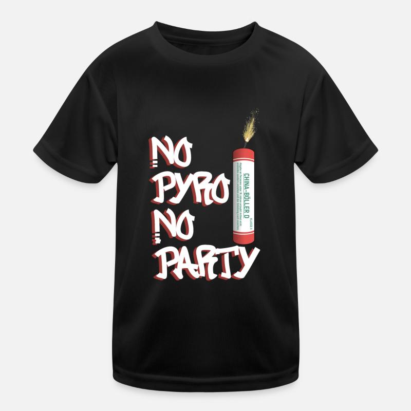 Pas de Pyro, pas de fête T-shirt sport Enfant