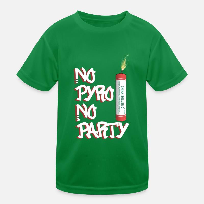 Pas de Pyro, pas de fête T-shirt sport Enfant