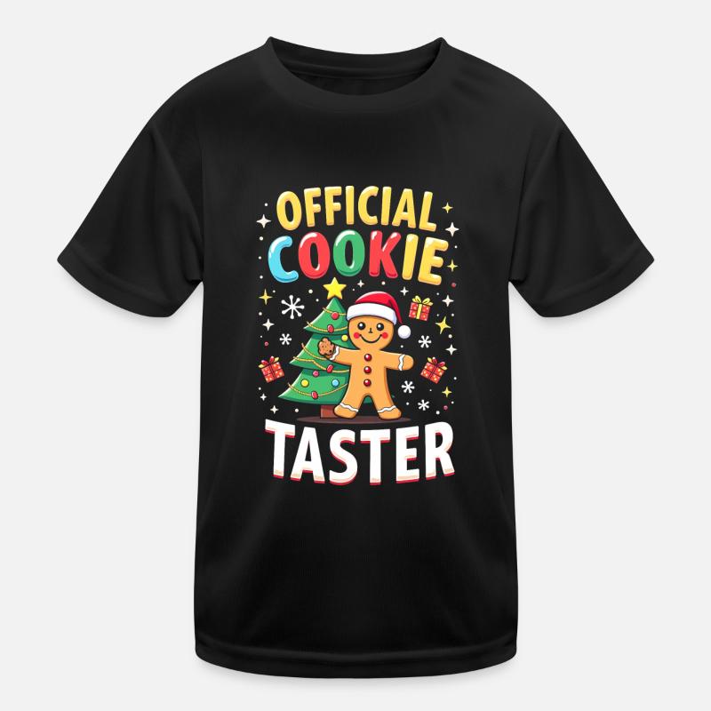 Official Cookie Taster Kinder Funktions-T-Shirt