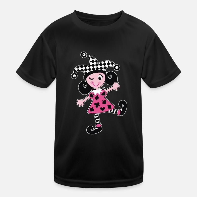 Carnival, Carnival, Harlequin Kids Functional T-Shirt