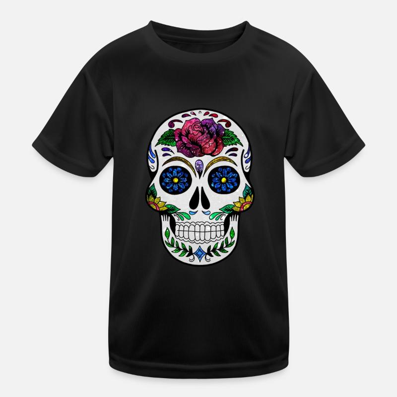 Cosmic Skull Kids Functional T-Shirt