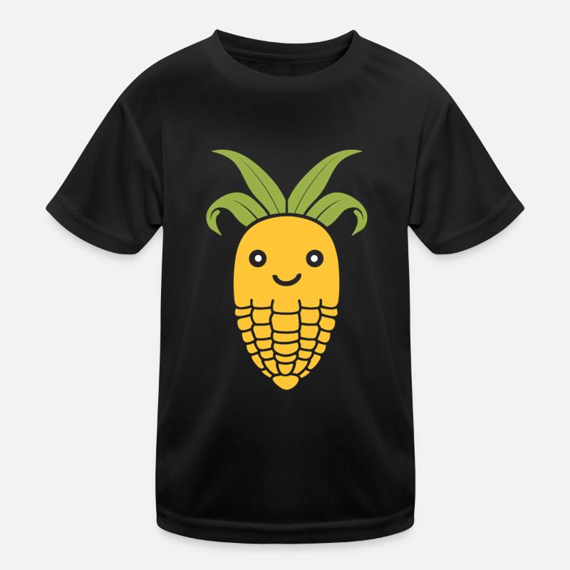 Maiskolben Kinder Funktions-T-Shirt