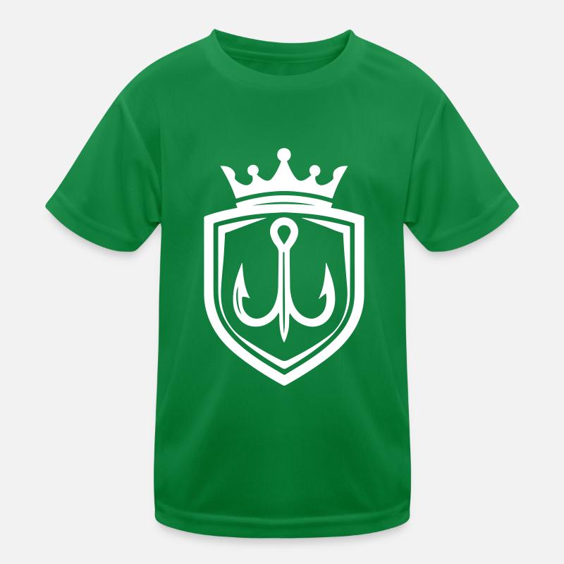 Fish Hook Shield Kids Functional T-Shirt
