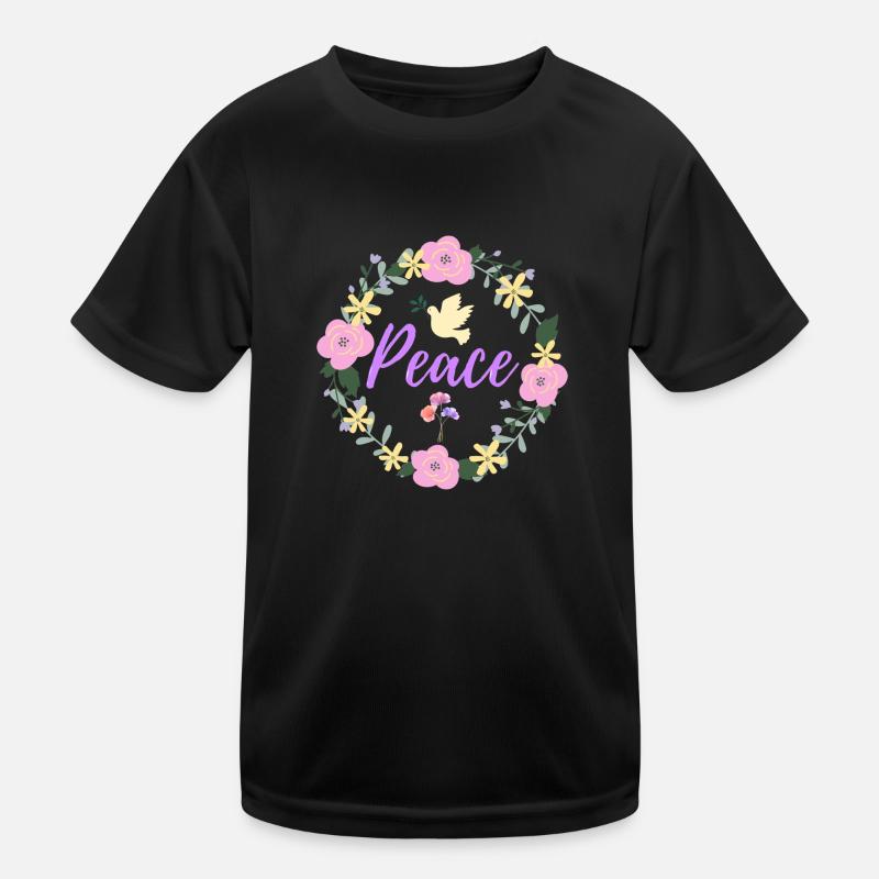 Peace Kids Functional T-Shirt
