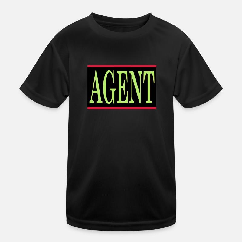 Agent Kinder Funktions-T-Shirt