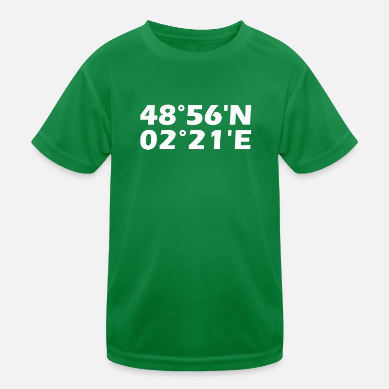 Coordonnées de Saint-Denis T-shirt sport Enfant