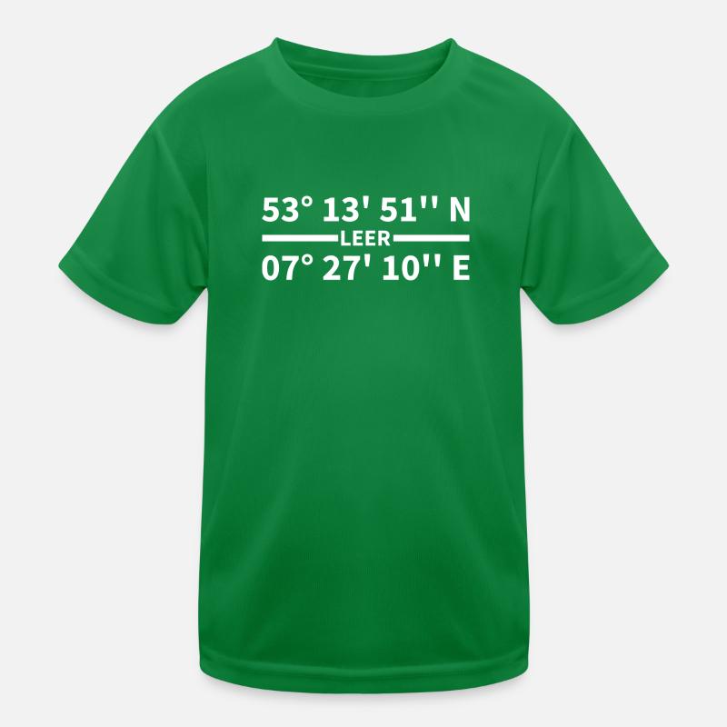 Empty coordinates Kids Functional T-Shirt