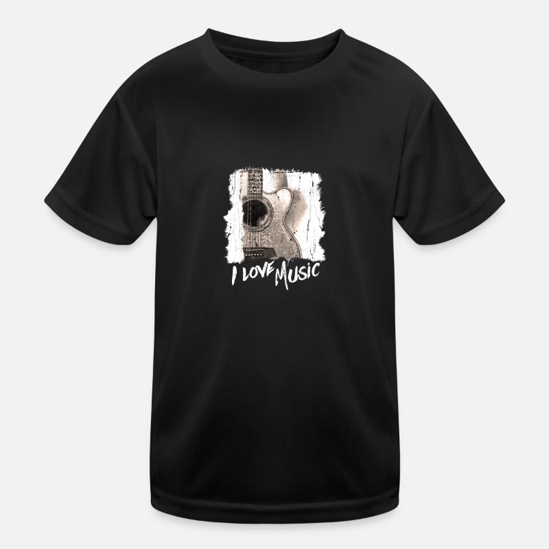 Musik Musiker Kopfhörer Geschenkidee Kinder Funktions-T-Shirt