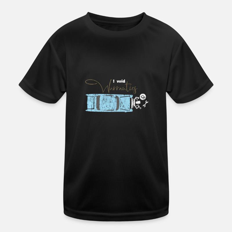 automobile Kids Functional T-Shirt
