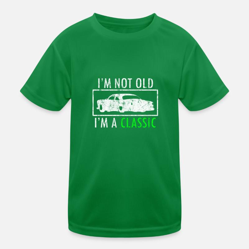 automobile Kids Functional T-Shirt