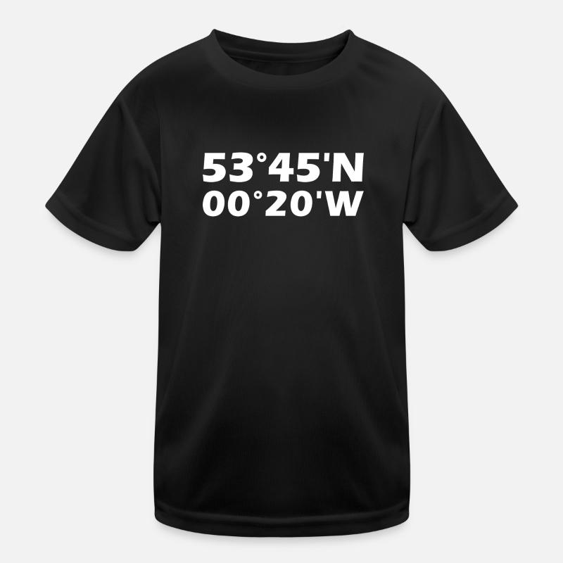 Kingston upon Hull Coordinates Kids Functional T-Shirt