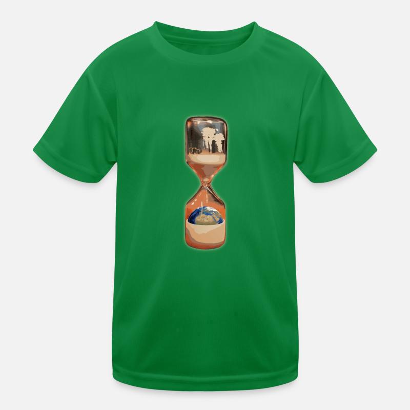 Climate Change Climate Strike Save the Planet Kids Functional T-Shirt