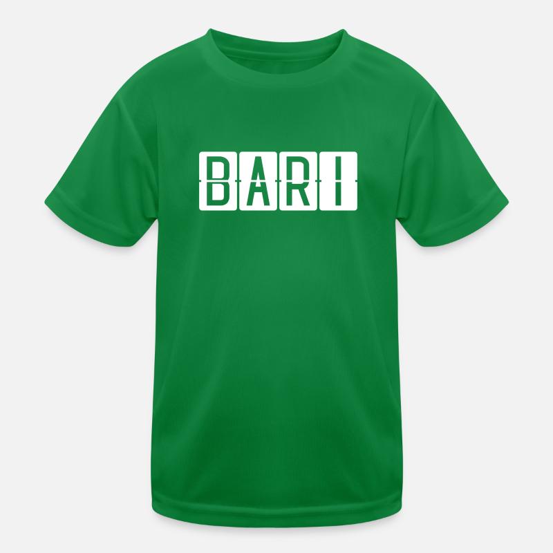 Bari Flughafentafel Kinder Funktions-T-Shirt