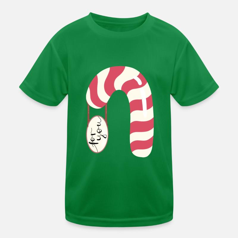 Candy cane - for you Kids Functional T-Shirt