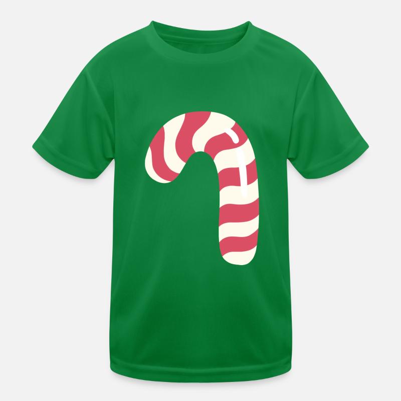Candy cane Kids Functional T-Shirt