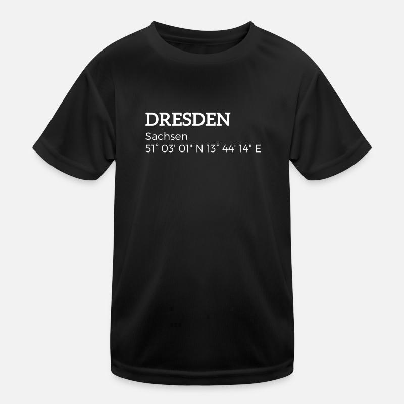 Dresden Saxony coordinates Kids Functional T-Shirt