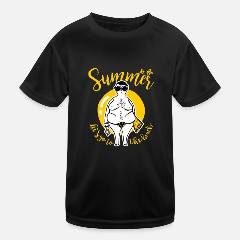 Sommer Kinder Funktions-T-Shirt