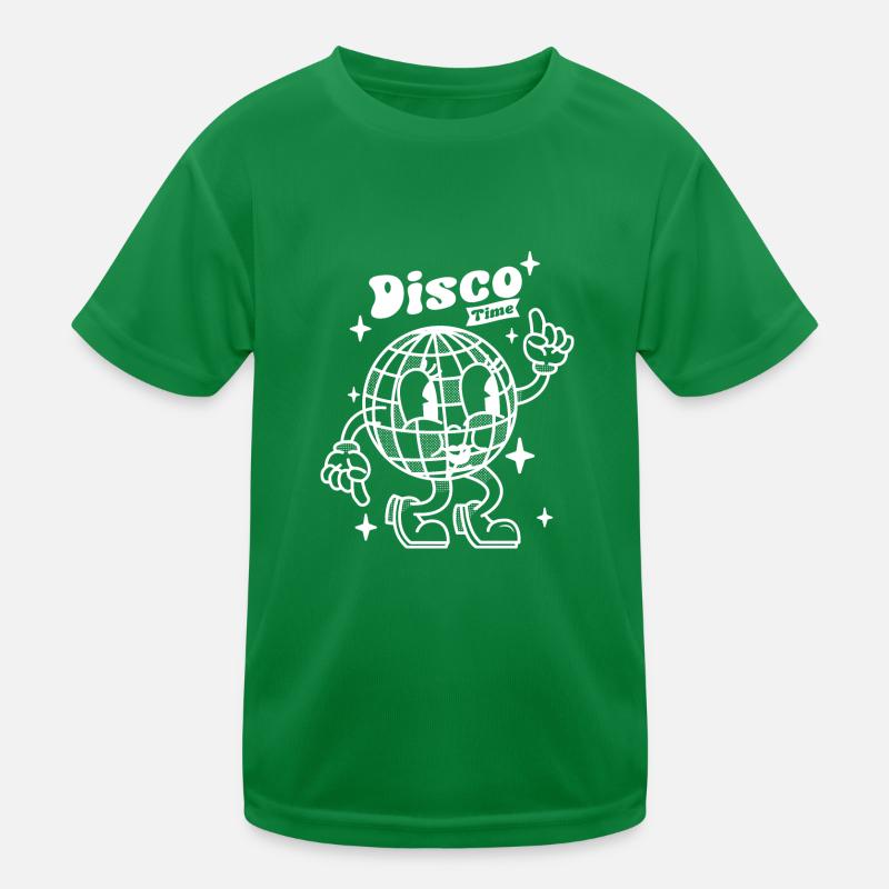 disco time groove Kinder Funktions-T-Shirt