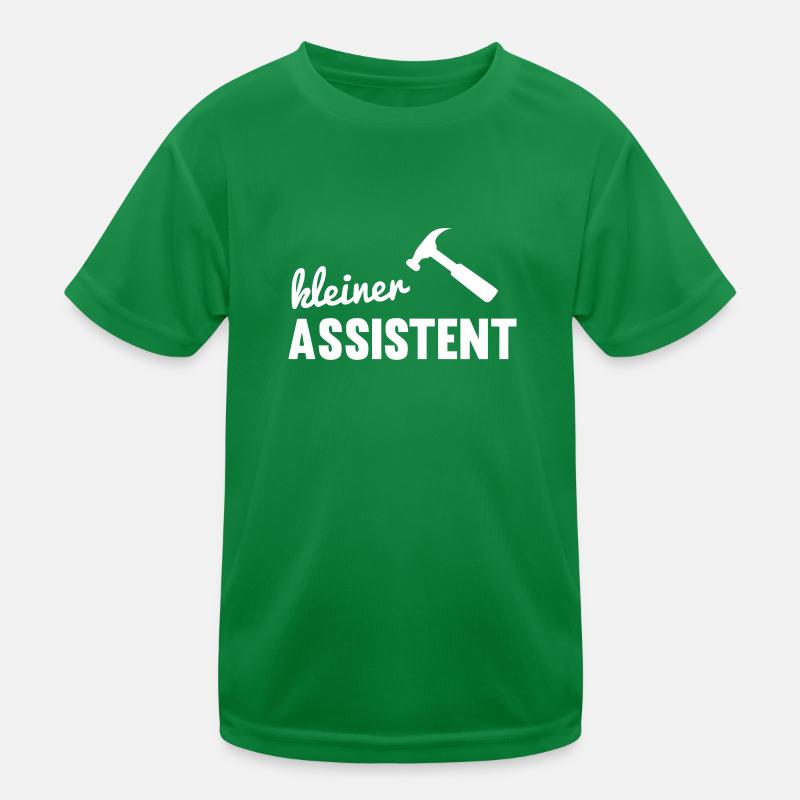 Kleiner Assistent Kinder Funktions-T-Shirt