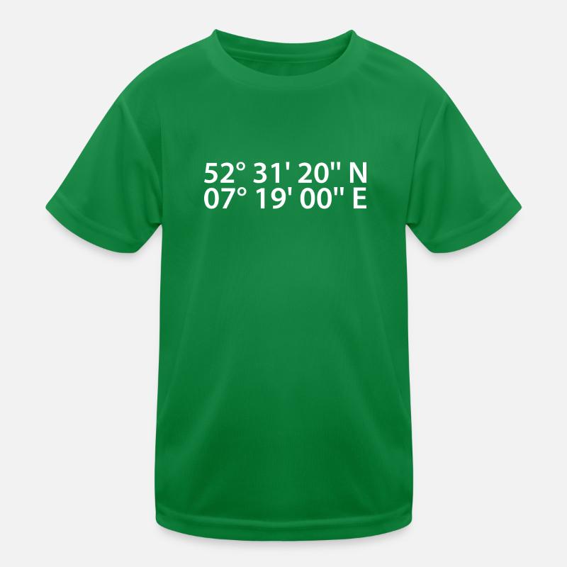 Coordonnées de Lingen (Ems) T-shirt sport Enfant