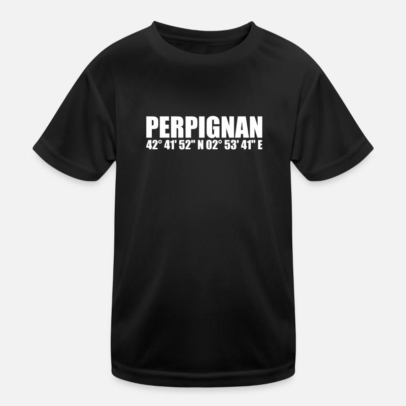 Coordonnées de Perpignan T-shirt sport Enfant