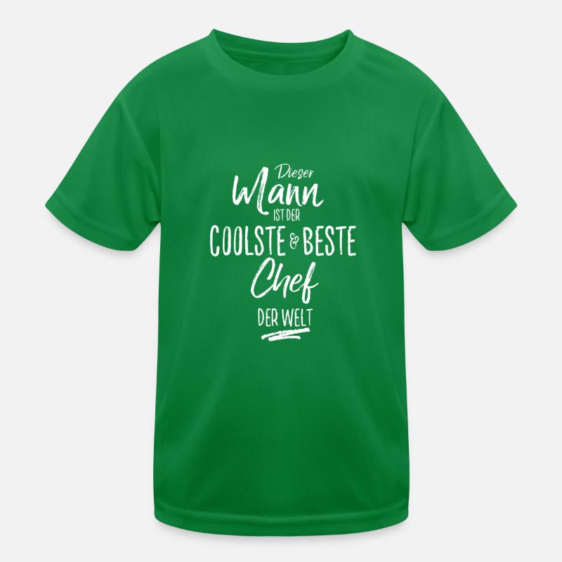 chef Kinder Funktions-T-Shirt