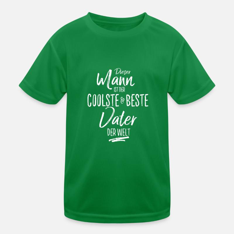Vater Kinder Funktions-T-Shirt