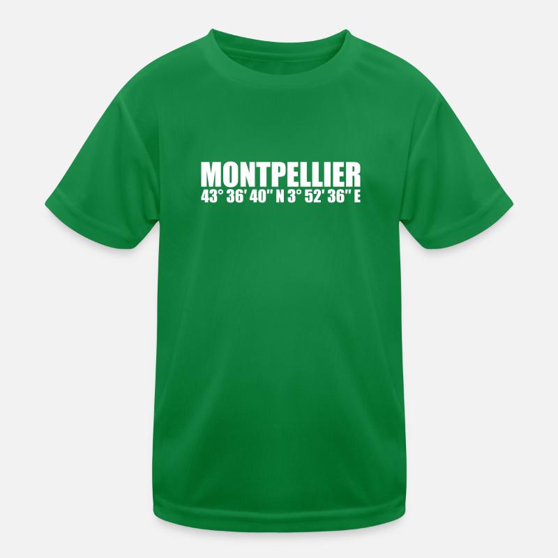 Montpellier Coordinates Kids Functional T-Shirt