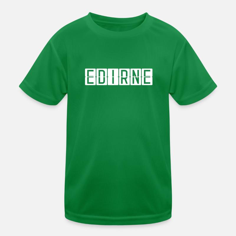 Panneau de l’aéroport d’Edirne T-shirt sport Enfant