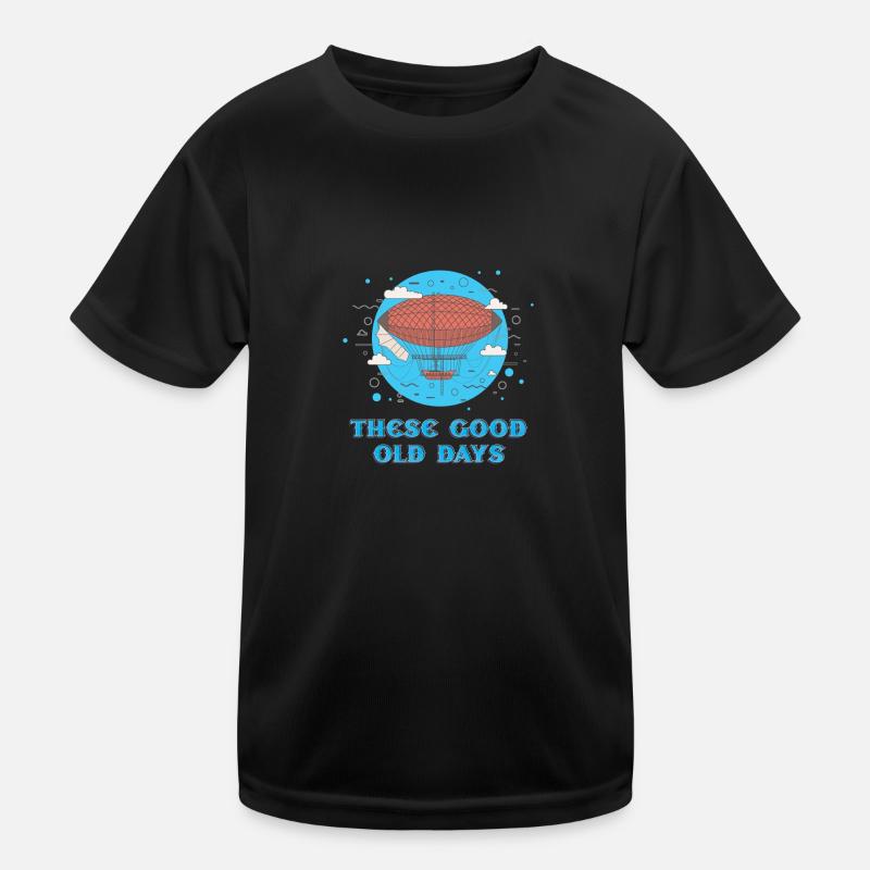 These Good Old Days Kids Functional T-Shirt