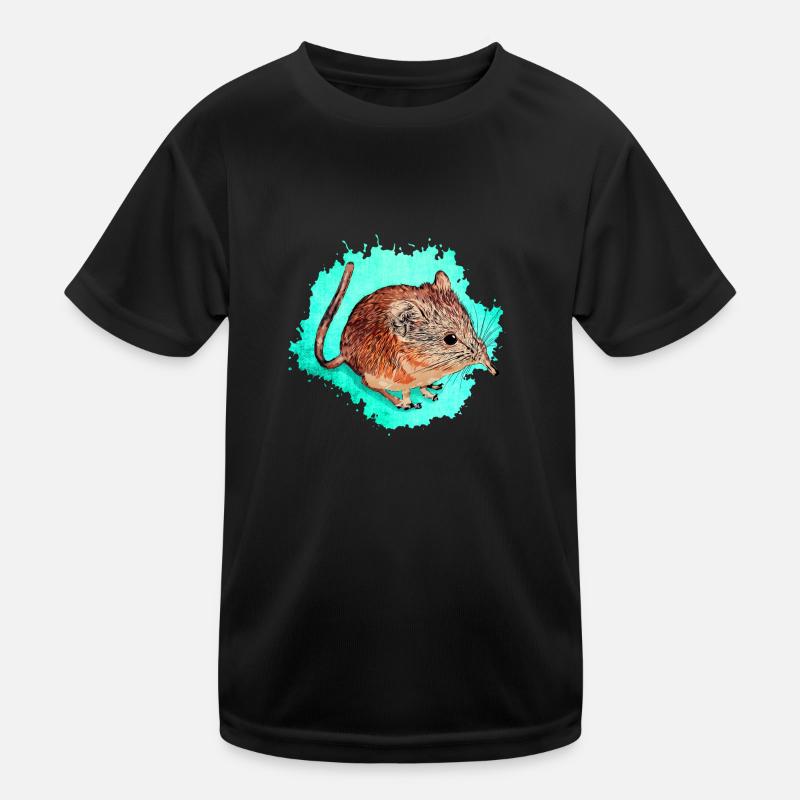 Rüsselspringer - Kinder Funktions-T-Shirt - Schwarz