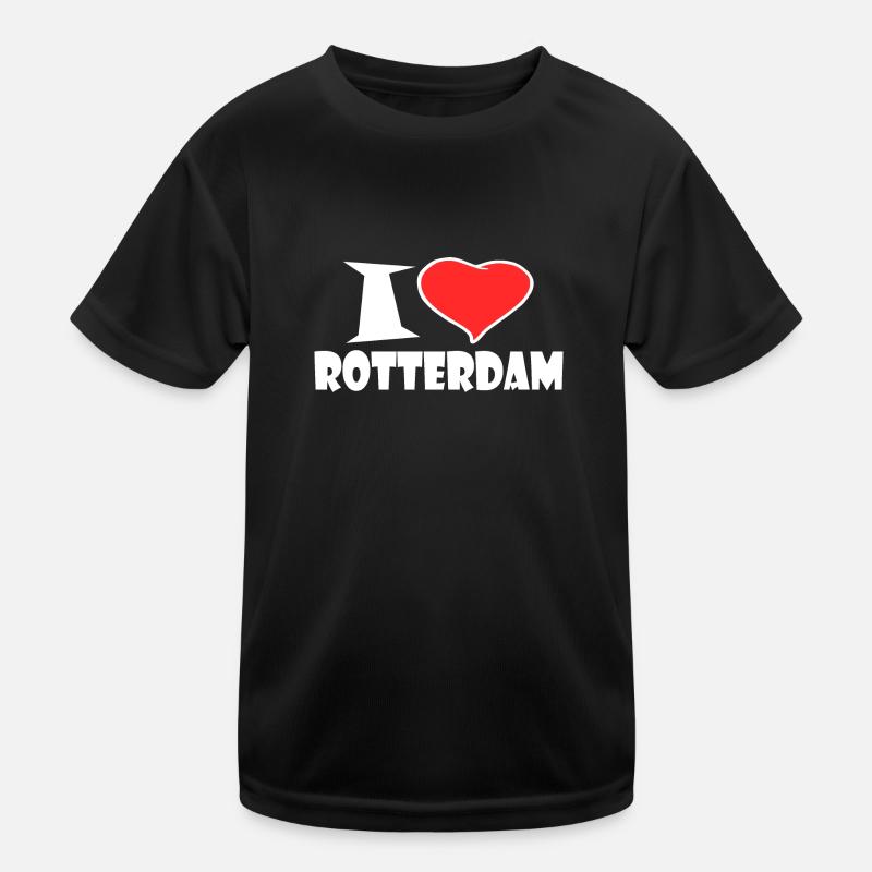 Rotterdam Kinder Funktions-T-Shirt