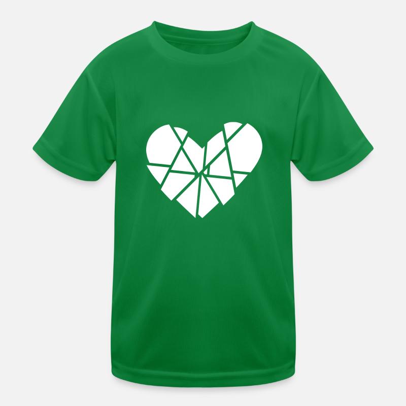 Coeur Brisé Éclats Éclats Anti Saint Valentin T-shirt sport Enfant