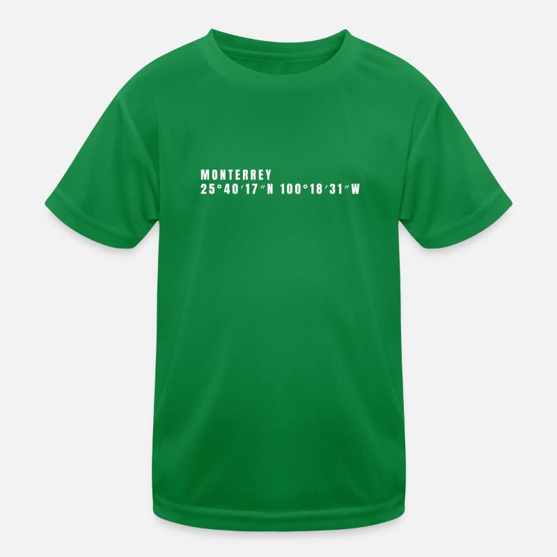 Nuevo León, Mexique Coordonnées T-shirt sport Enfant
