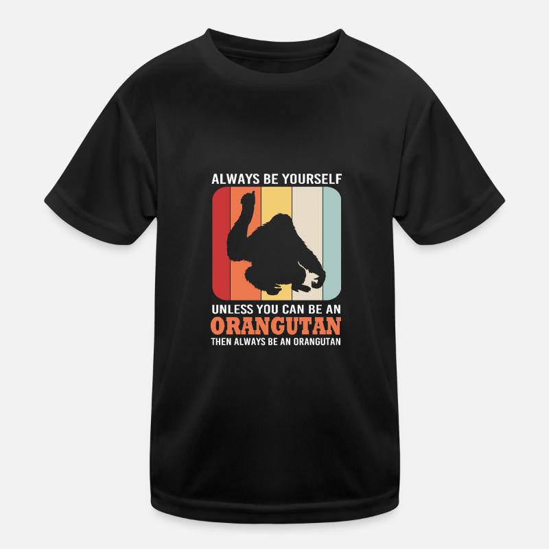 Orangutan Kids Functional T-Shirt