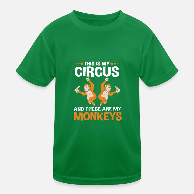 Orangutan Kids Functional T-Shirt