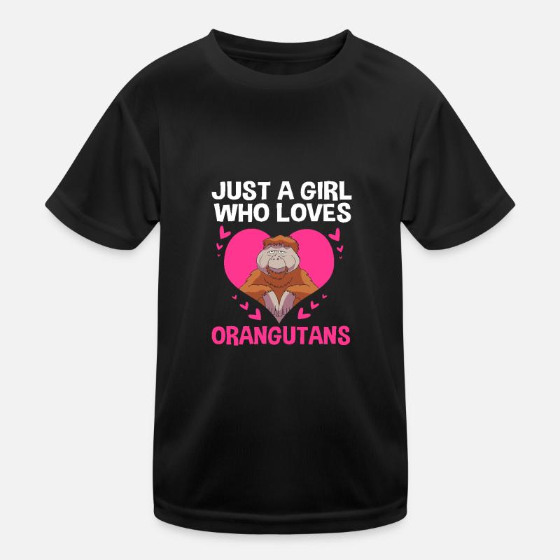 Orang Utan Kinder Funktions-T-Shirt