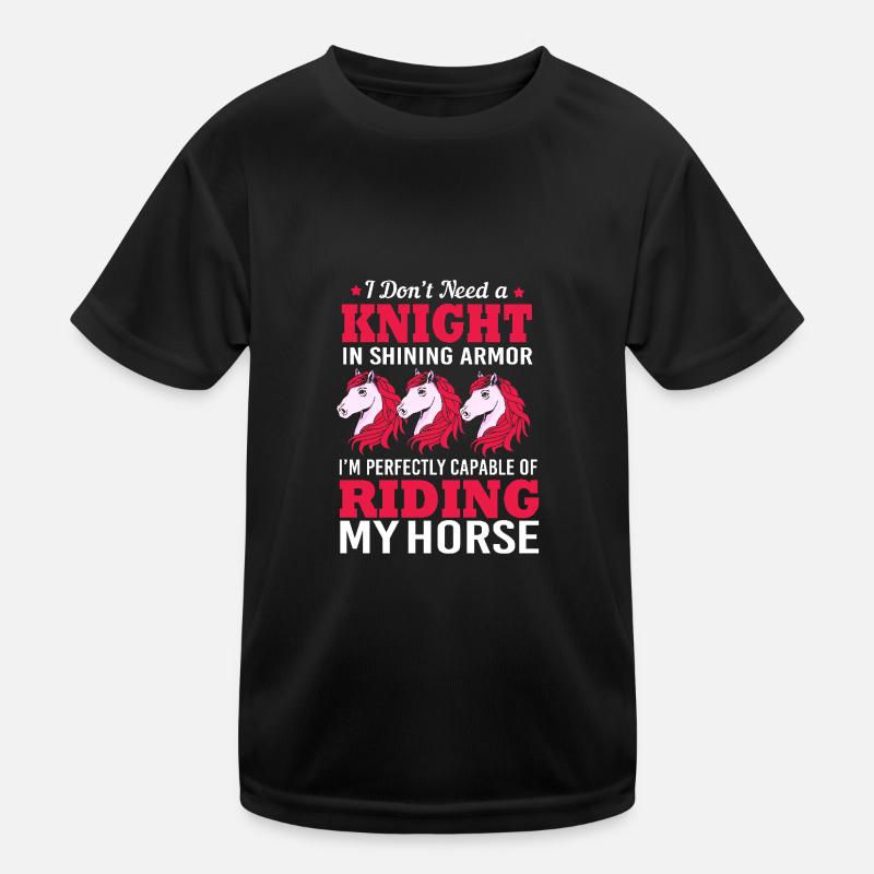 Show Jumping Show Jumping Kids Functional T-Shirt