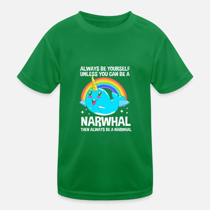 Narwhal Kids Functional T-Shirt