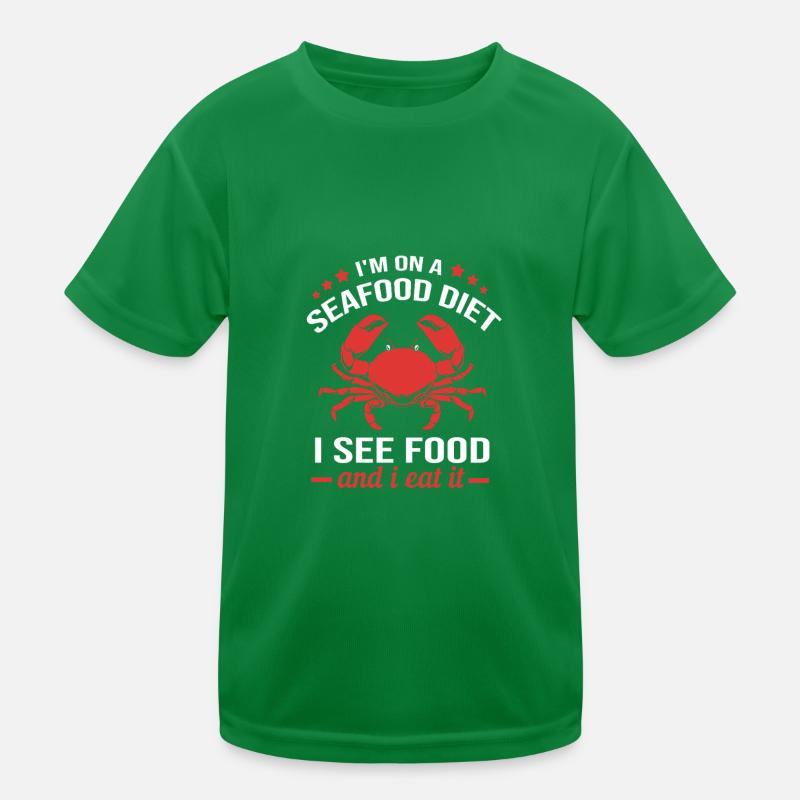 Crab Kids Functional T-Shirt