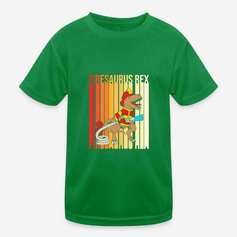 Feuerwehrmann Feuerwehr Kinder Funktions-T-Shirt