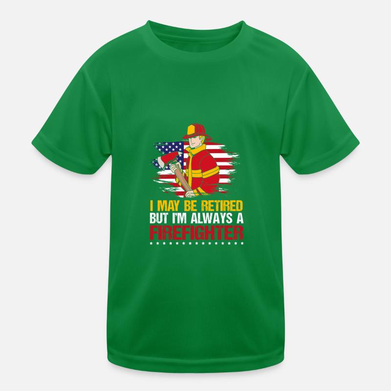 Feuerwehrmann Feuerwehr Kinder Funktions-T-Shirt