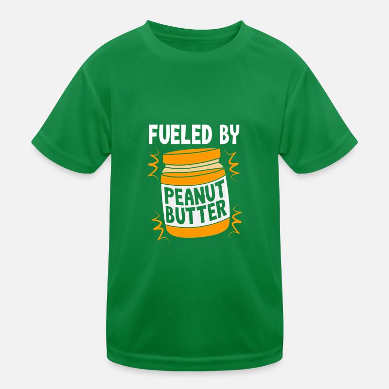 Erdnussbutter Kinder Funktions-T-Shirt