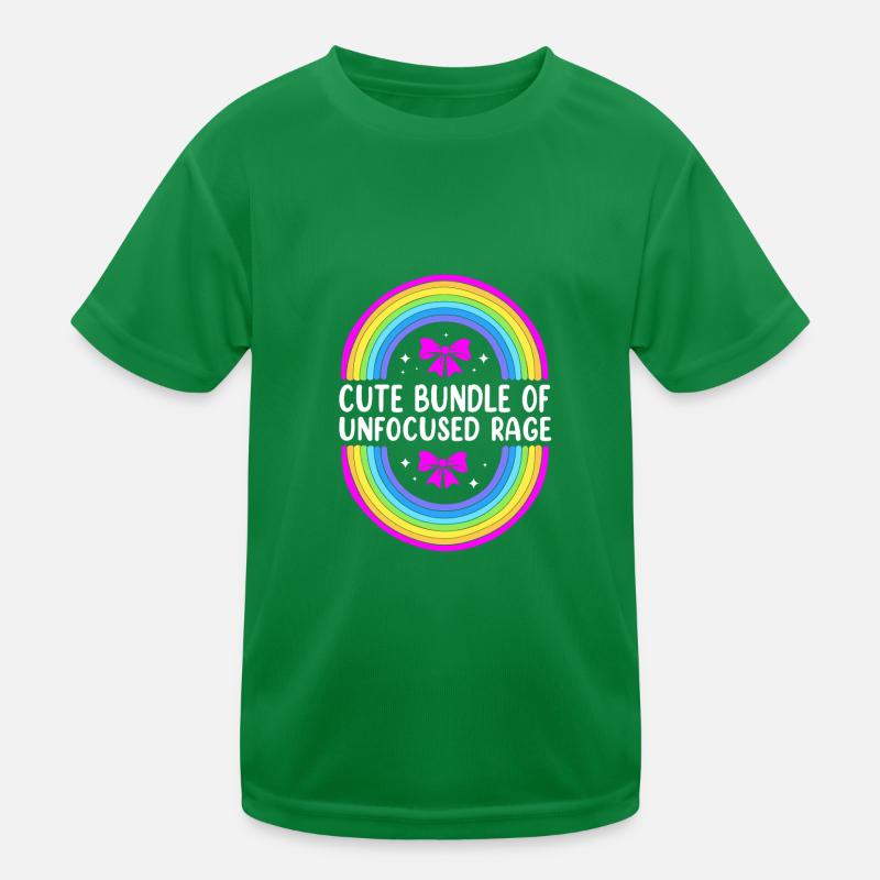 Pastel Gothic Kids Functional T-Shirt