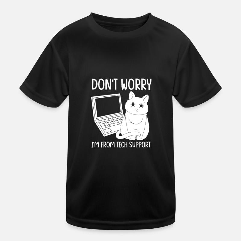Tech Support Kinder Funktions-T-Shirt