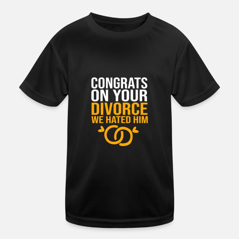 Divorce T-shirt sport Enfant
