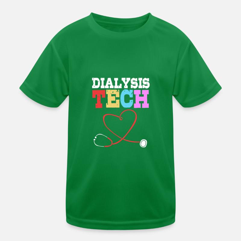 Dialysis Technician Kids Functional T-Shirt