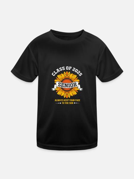 Klasse van 2025 - Functioneel T-shirt voor kinderen - zwart - Voor
