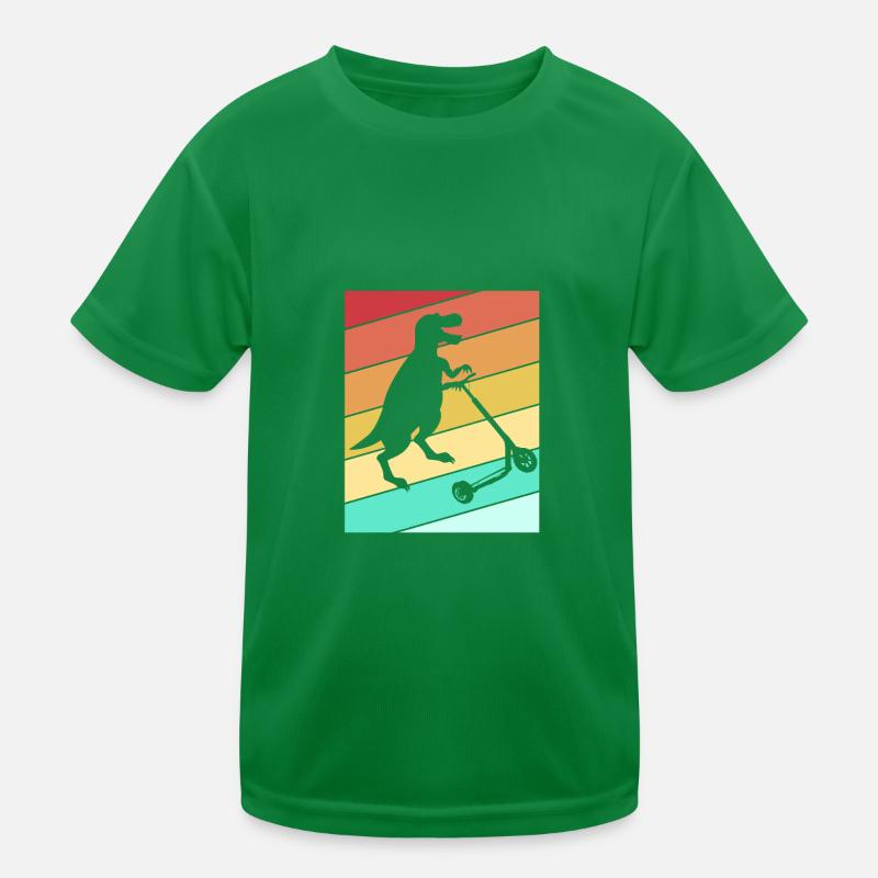 Scooter Roller Kids Functional T-Shirt