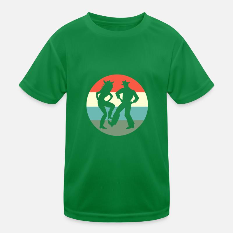 Square Dance Kids Functional T-Shirt